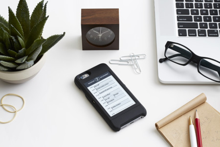 popSLATE, la funda que nos trae una segunda pantalla de tinta electrónica al iPhone