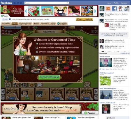 facebook juegos