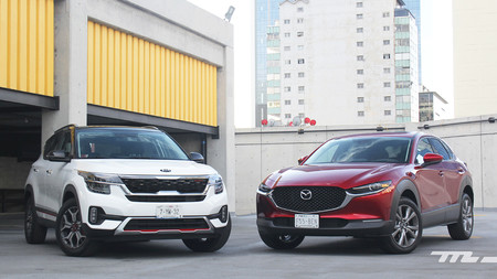Comparativa: KIA Seltos vs. Mazda CX-30. Dos SUV con ánimo de superventas (+ video)