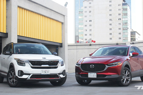 Comparativa: KIA Seltos vs. Mazda CX-30. Dos SUV con ánimo de superventas (+ video)