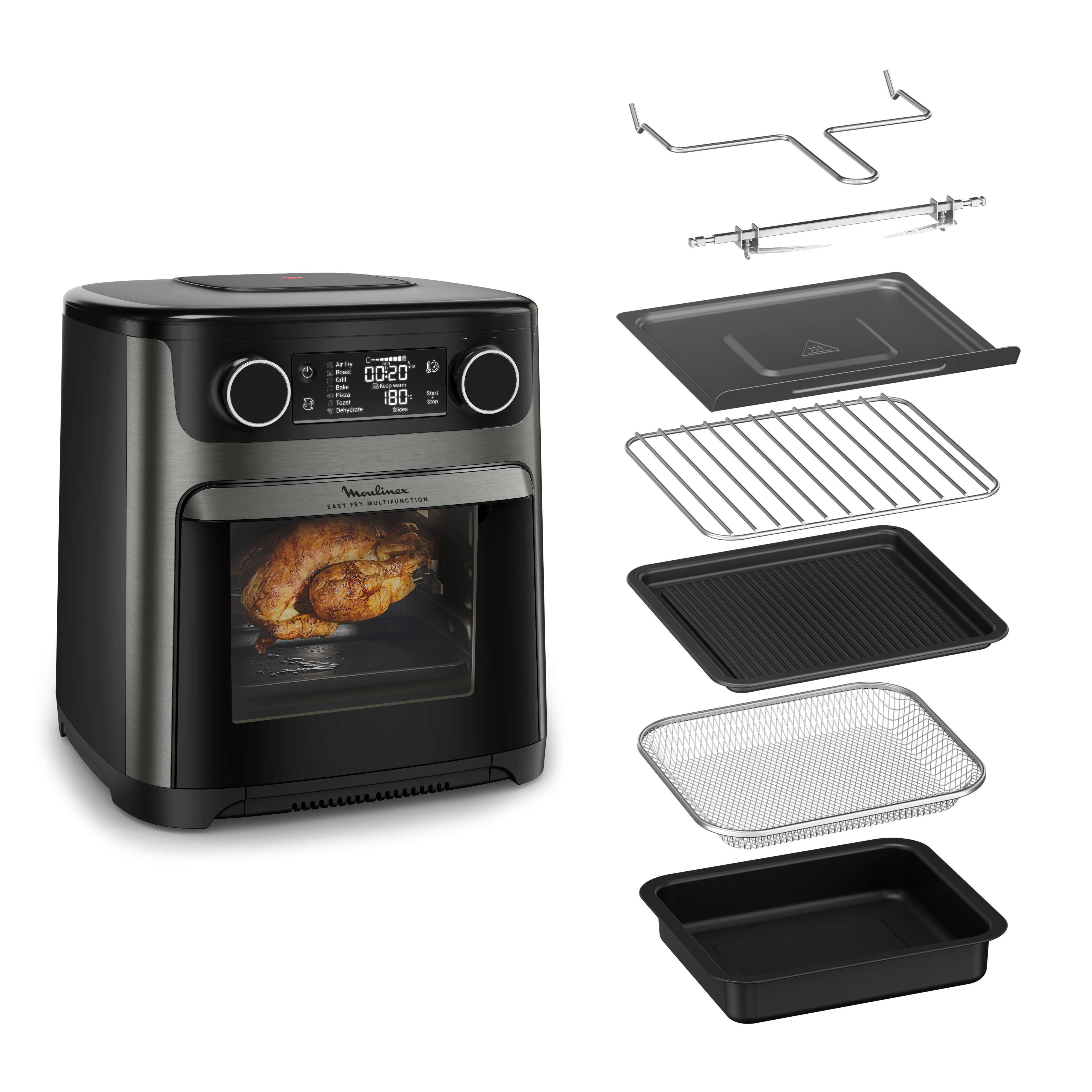 Freidora de aire y horno Moulinex