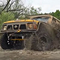 Esta animalada de Patrol GR esconde una sorpresa: ¡un seis cilindros de BMW que suena de escándalo! 