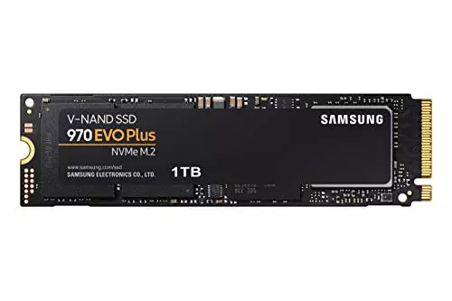 Samsung 970 EVO Plus 1 TB PCIe NVMe M.2 (2280) Internal Solid State Drive (SSD) (MMZ-V7S1T0BW ), Black