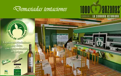 1.000 Manzanas, franquicia en torno a la sidra asturiana en breve en España