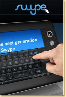 Swype: nuevo método de entrada de datos del inventor del T9