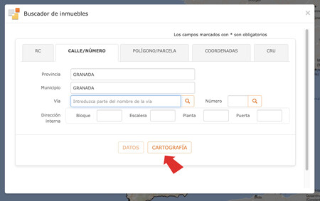 Búsqueda con mapa
