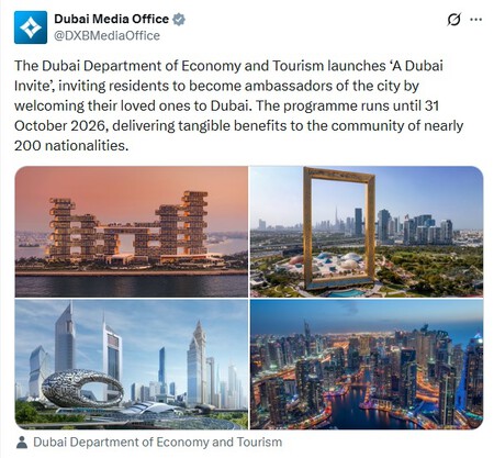Dubai não consegue se livrar do espectro do conflito com o Irã, por isso teve uma ideia: oferecer 700 euros a quem trouxer turistas.