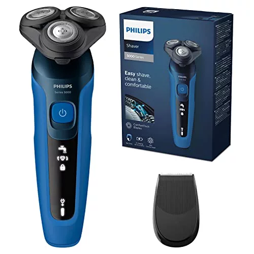 Philips Serie 5000 Afeitadora Eléctrica Hombre, 27 cuchillas, Cabezal flexible 360º