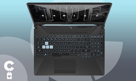 Chollo gaming en el Black Friday de PcComponentes: un portátil como el ASUS TUF Gaming F15 FX506HCB-HN200 con gráfica RTX3050 sólo cuesta 799 euros
