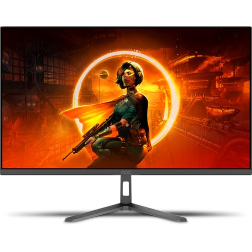 AOC, Monitor Gamer 24” 180Hz, 24G30E, 1ms, HDR, IPS