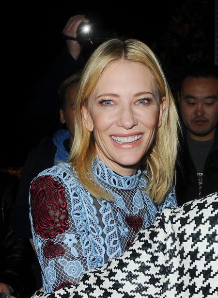 Calentando motores: empiezan las fiestas pre-Globos de Oro y Cate Blanchett luce el look ganador