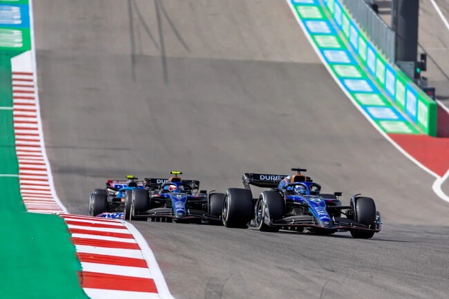 Albon Latifi Austin F1 2022