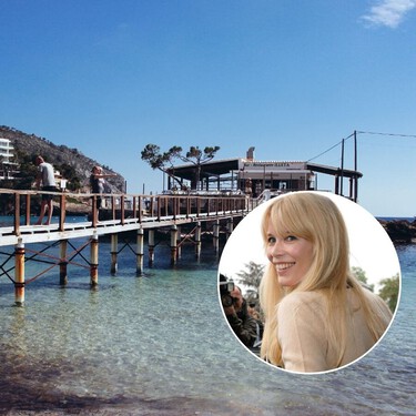 El refugio de Claudia Schiffer en Mallorca en lo alto de un acantilado es también una de las playas más bonitas del Mediterráneo 