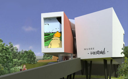 Nuevo museo dedicado a Hergé y Tintín en Bélgica