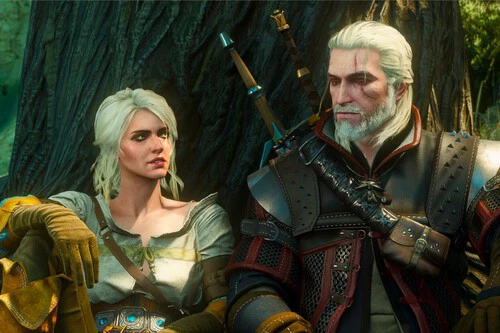Geralt Ciri Steam