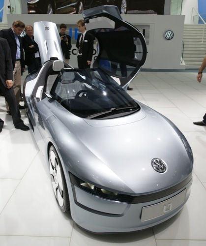 Volskwagen L1 Concept en el Salón de Fráncfort
