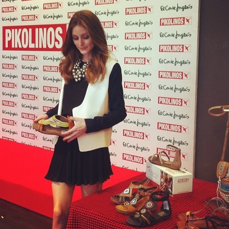 Aunque le cueste reconocerlo, a Olivia Palermo le gusta más España que a un tonto un lápiz
