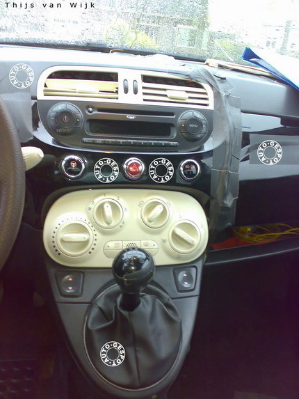 Fiat 500 interior