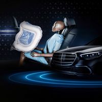 El Mercedes-Benz Clase S 2021 contará con bolsas de aire frontales para pasajeros del asiento trasero