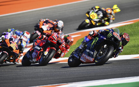 Quartararo Bagnaia Valencia Motogp 2022 2
