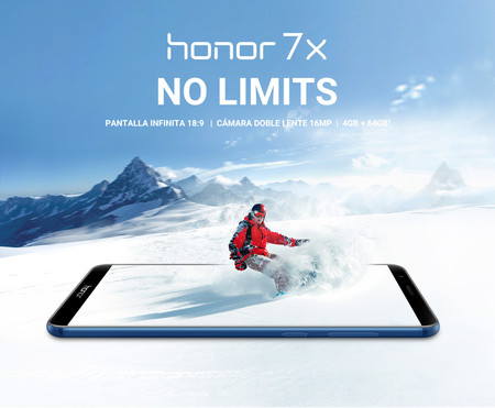 Huawei Honor 7X, en versión global, por sólo 160 euros y envío gratis
