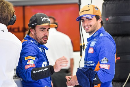 Fernando Alonso Carlos Sainz Mclaren Formula1