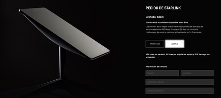 Alquiler Starlink
