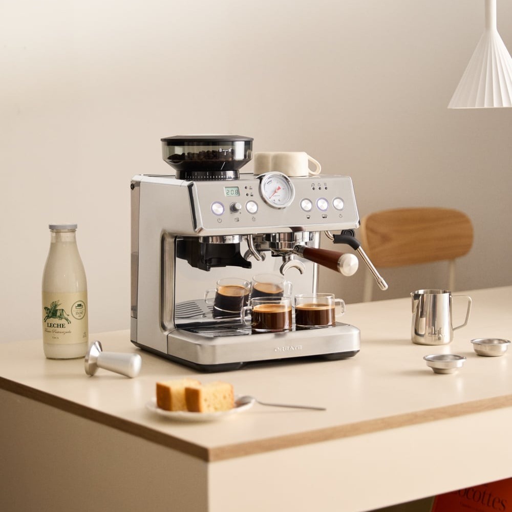 Thera Classic Advance - Cafetera express semiautomática con vaporizador