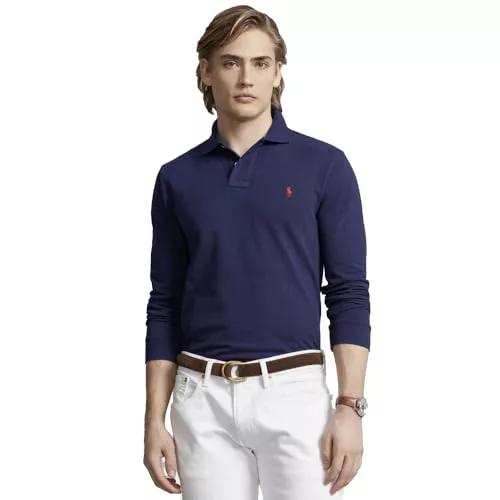 Ralph Lauren - Polo de piqué (personalizado), diseño de punto