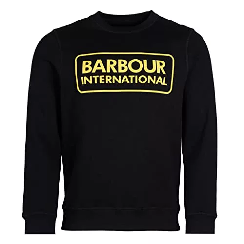 Barbour International Large Logo Sweatshirt Black-L