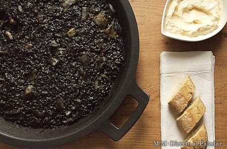 Receta de arroz negro