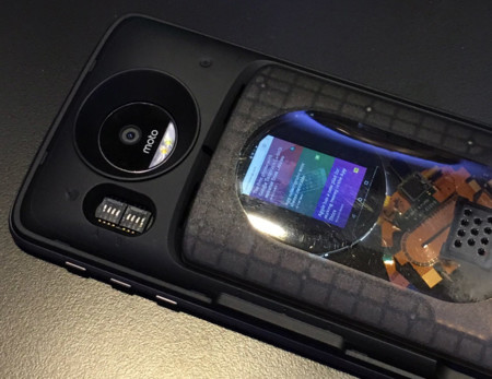 Moto Mod Pantalla Circular