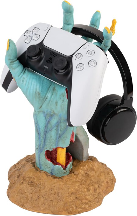 Soporte zombie Mando y cascos gaming