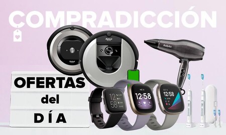 Ofertas del día en Amazon: relojes y pulseras deportivos Fitbit, robots aspiradores Roomba o cuidado personal Philips y BaByliss a precios rebajados