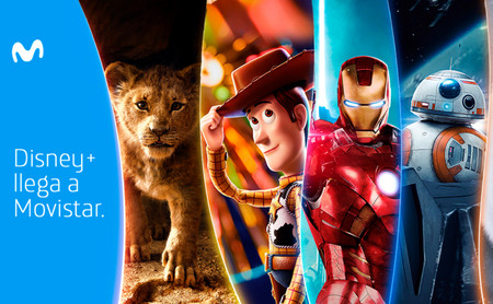 Disney+ estará incluido sin coste en Movistar Fusión Plus Ficción y Fusión Total: todos los precios