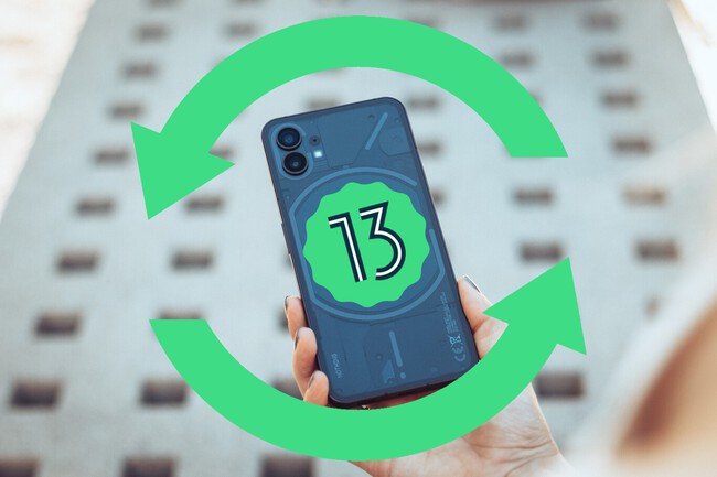 Nothing Phone Android 13