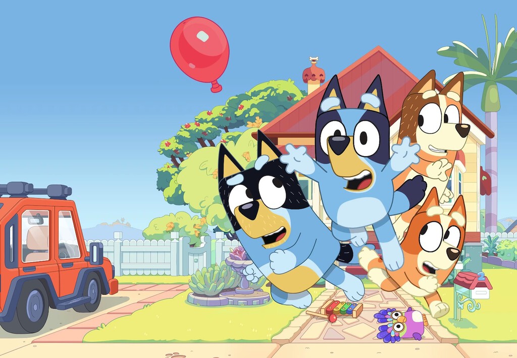 El emporio de 'Bluey': todo el dinero que mueve una serie de dibujos animados para niños de la BBC 