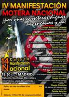 IV manifestación nacional motera el próximo 14 de noviembre en Madrid