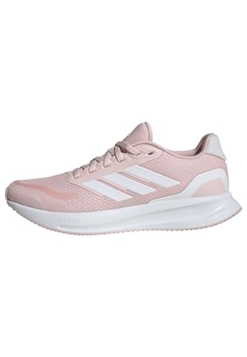 adidas Runfalcon 5 w, Zapatos Mujer, Sandy Pink/FTWR White/Core Black, 40 EU