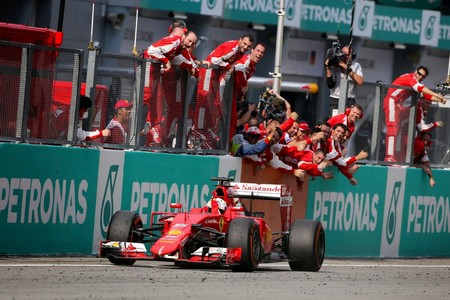 Vettel Malasia F1 2015