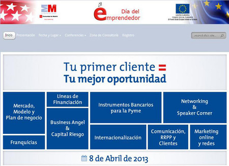 Día del Emprendedor 2013, conferencias y actividades gratuitas para ayudarte a emprender