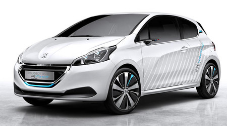 Peugeot 208 HYbrid Air 2L concept, para París