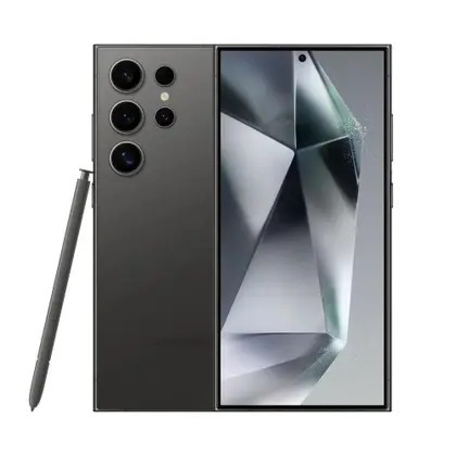 Smartphone Samsung Galaxy S24 Ultra, Galaxy AI, Selfie de 12MP, Tela de 6.8" 1-120Hz, 256GB, 12GB RAM - Titânio Preto
