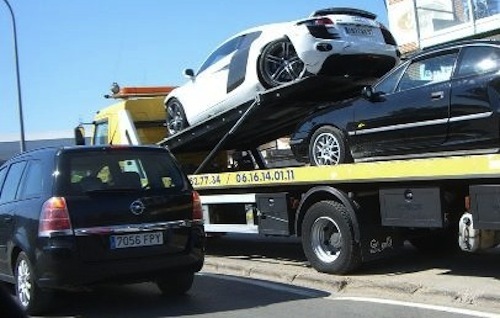Audi R8 ruedas traseras directrices