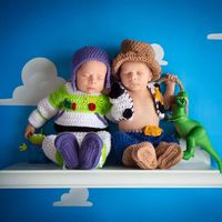 Las tiernas fotografías de bebés inspiradas en 'Toy Story'