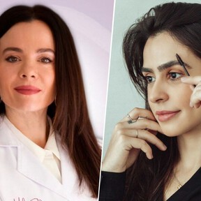 Helena Rodero, farmacéutica: "Para que las cejas se vean más tupidas y bonitas, recomiendo peinarlas con un gupillón y después aplicar sombra con un pincel que sea del mismo color de cabello" 
