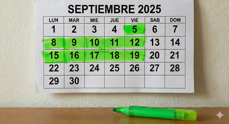 Holidays on weekdays