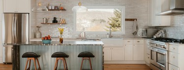 Llega a Action un juego de tres cubos de basura apilables, ideales para cocinas pequeñas