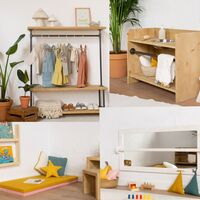 21 muebles de estilo Montessori para facilitar el desarrollo y la autonomía de los niños en el hogar