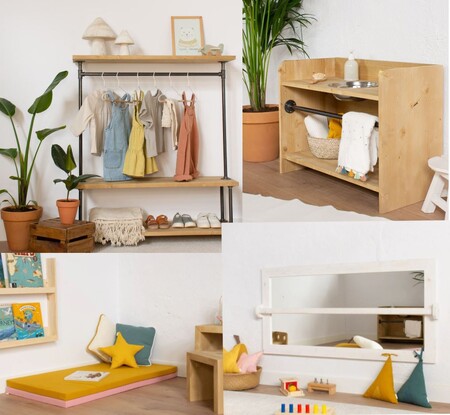 21 muebles de estilo Montessori para facilitar el desarrollo y la autonomía de los niños en el hogar